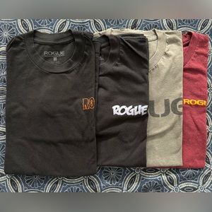 Lot of 4 Rogue Fitness Shirts
